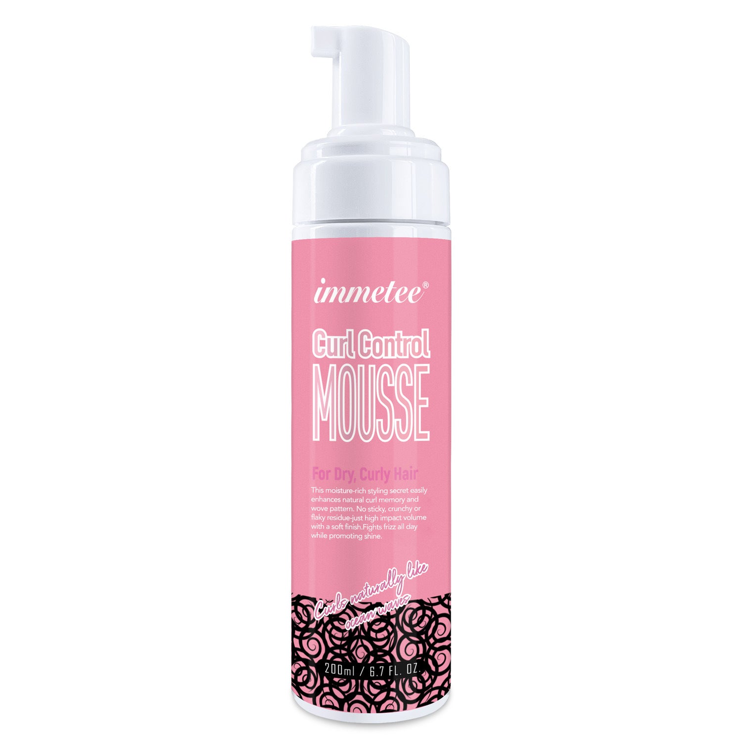 Curl Defining Moisturizing Hair Mousse