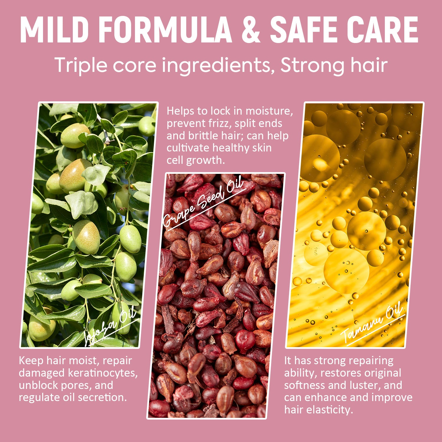 Curl Defining Moisturizing Hair Mousse
