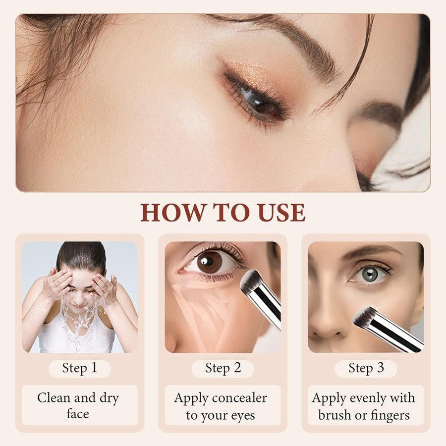 Colored Clay Undereye Corrector Concealer Cream