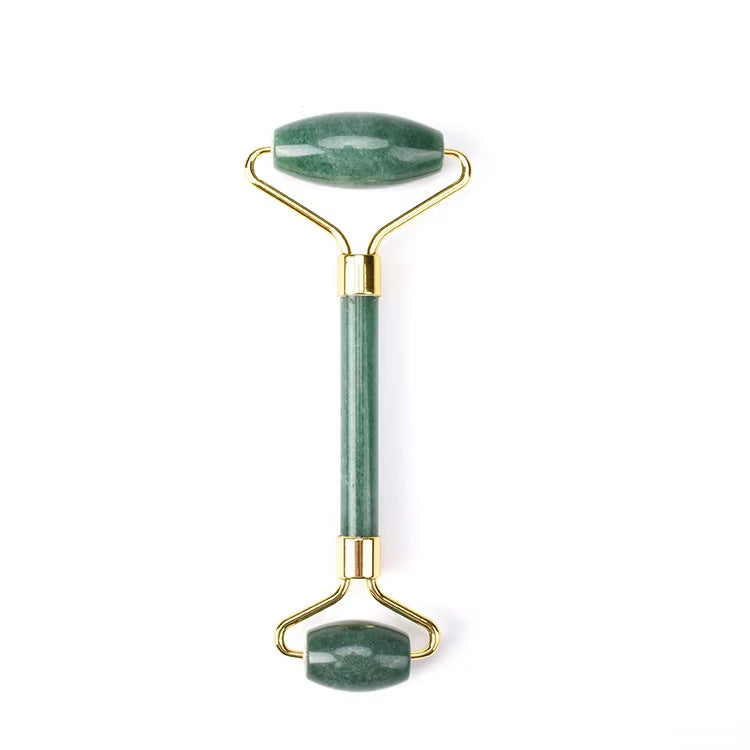 Jade Gua Sha Massage Board and Roller