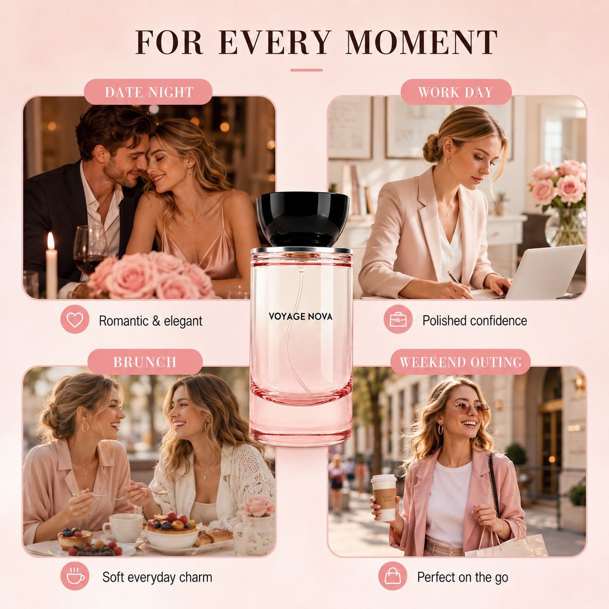 Light perfume romantic fragrance